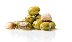 Aceituna partida ocal